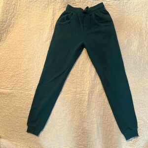 Zyia teal sleep over sweatpants  size small